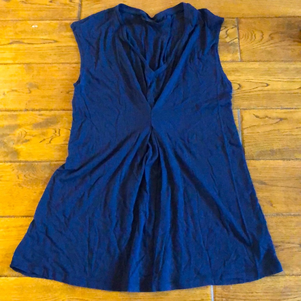 Loved by Heidi Klum navy maternity tank